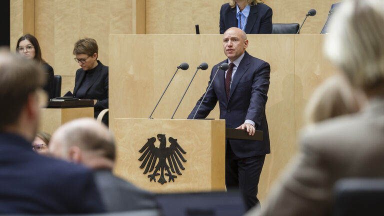 Rede von Minister Manfred Pentz am 23. Mai 2025 im Bundesrat