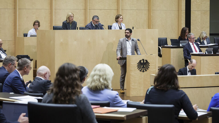 Plenarrede im Bundesrat von Staatsminister Kaweh Mansoori