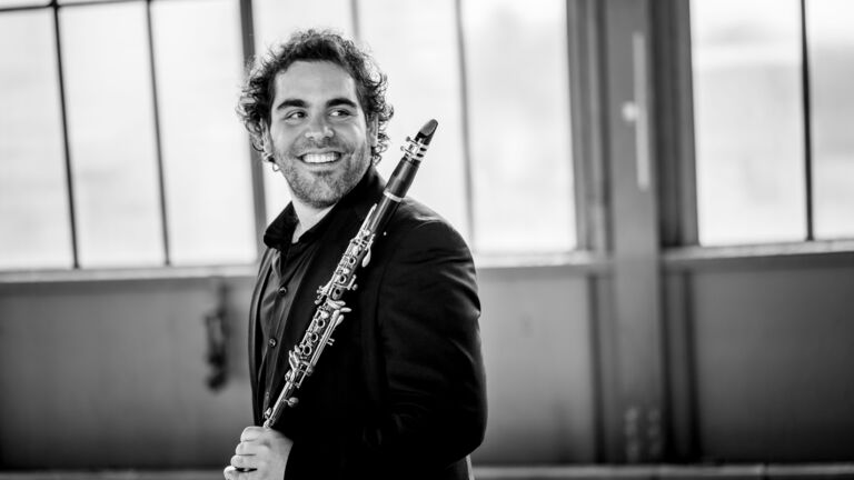 künstlerischer Leiter und Klarinettist Nur Ben Shalom, Nimrod Ensemble 