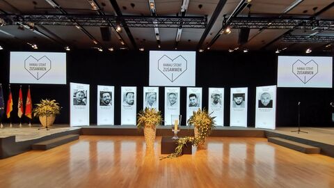 Gedenkveranstaltung Hanau