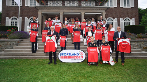 Verabschiedung der hessischen Olympioniken