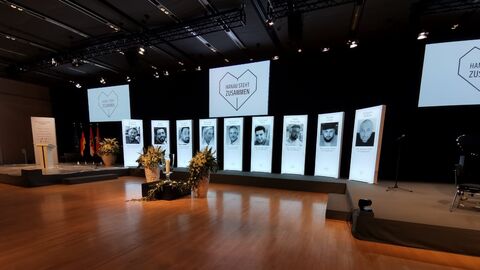 Gedenkveranstaltung Hanau