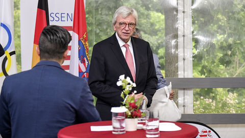 Verabschiedung der hessischen Olympioniken