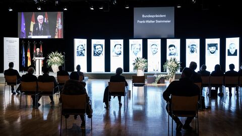 Gedenkveranstaltung Hanau