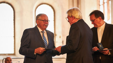 Verleihung der Wilhelm Leuschner-Medaille