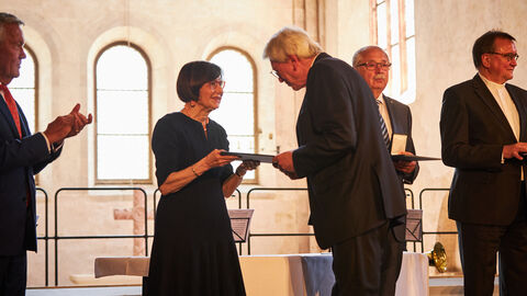 Verleihung der Wilhelm Leuschner-Medaille