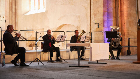 Musikalische Untermalung bei der Verleihung der Wilhelm Leuschner-Medaille