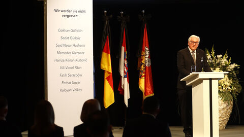 Gedenkveranstaltung Hanau