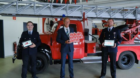 Sommerreise des Chefs der Staatskanzlei an die Bergstraße