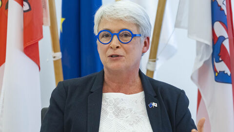 Isabelle Boudineau, Regionalrätin für europäische Angelegenheiten Nouvelle-Aquitaine