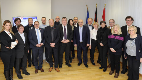 Delegation der Kreishandwerkerschaft Darmstadt-Dieburg 