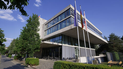 Die hessische Landesvertretung in Berlin in der kompletten Ansicht 