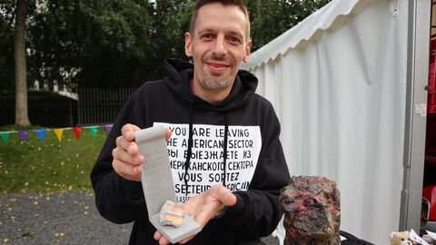 Ein Mitarbeiter der Landesvertretung in Berlin 