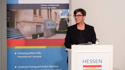 Susanne Haus, Präsidentin der Handwerkskammer Frankfurt-Rhein-Main