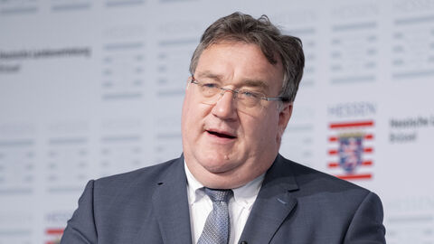 Begrüßung Mark Weinmeister, Hessischer Europastaatssekretär