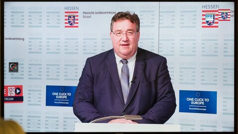 Mark Weinmeister, Hessischer Staatssekretär für Europaangelegenheiten