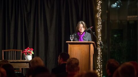 Frau Dr. Droste, Leiterin der Landesvertretung