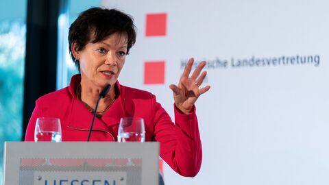 Staatsministerin für Bundes- und Europaangelegenheiten und Bevollmächtigte des Landes Hessen Lucia Puttrich