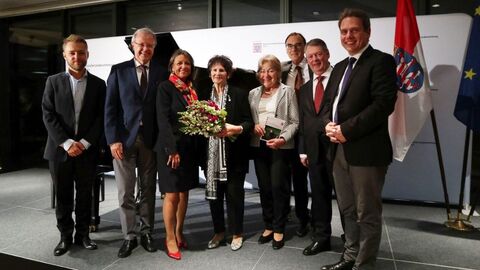 Pjotr Koscik, Roland Kölsch, Dr. Bernadette Droste, Ilse Schwarz-Schiller, Brigitte Kölsch, Frank Harders-Wuthenow, Matthias Apelt, MdB Markus Koob