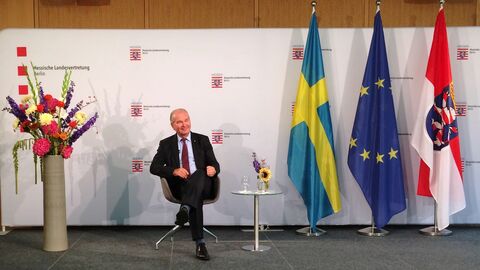 S.E. Herr Per Thöresson, Botschafter des Königreichs Schweden