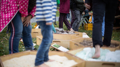 Kinderfest auf dem Außengelände der Hessischen Landesvertretung in Berlin.