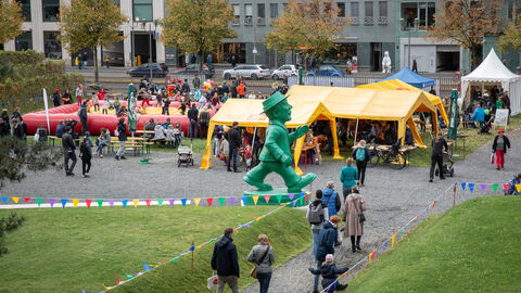 Für die jüngsten Besucher wurde ein Kinderfest ausgerichtet.