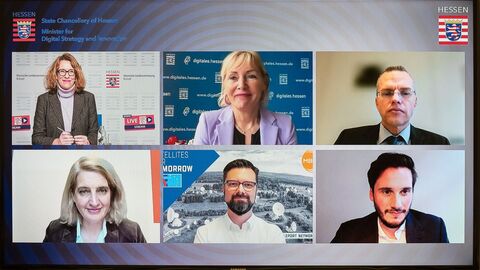 Hessens Livestream: Digital Leaders Roundtable: „Satellites for Tomorrow“