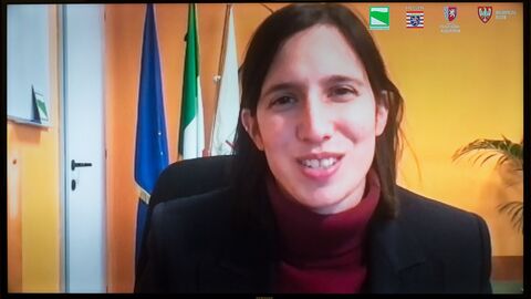 Elly Schlein, Vizepräsidentin der Emilia-Romagna  Elly Schlein, Vizepräsidentin der Emilia-Romagna