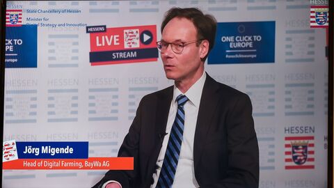 Jörg Migende, Leiter Digital Farming, BayWa AG      
