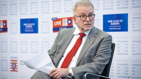 Der Europaabgeordnete Michael Gahler, Europäisches Parlament, Auswärtiger Ausschuss Ständiger Ukraine-Berichterstatter des EP