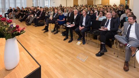 Ein Blick ins Publikum