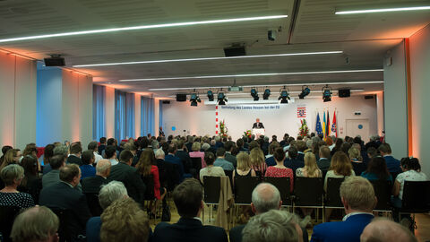 Jahresempfang: Hessischer Ministerpräsident Volker Bouffier in Brüssel Jahresempfang: Hessischer Ministerpräsident Volker Bouffier in Brüssel