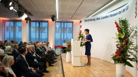 Jahresempfang: Hessischer Ministerpräsident Volker Bouffier in Brüssel Jahresempfang: Hessischer Ministerpräsident Volker Bouffier in Brüssel