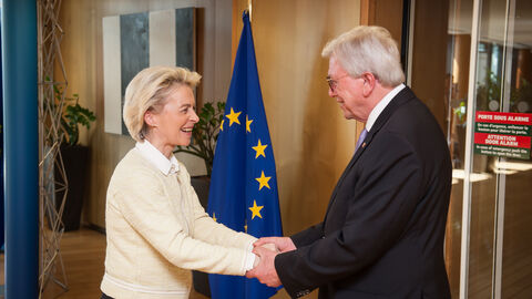 Jahresempfang: Hessischer Ministerpräsident Volker Bouffier in Brüssel Jahresempfang: Hessischer Ministerpräsident Volker Bouffier in Brüssel