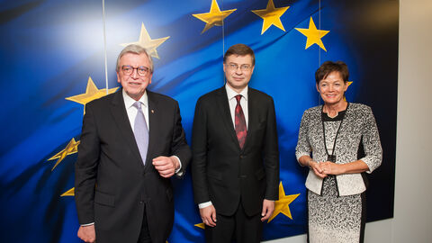 Jahresempfang: Hessischer Ministerpräsident Volker Bouffier in Brüssel Jahresempfang: Hessischer Ministerpräsident Volker Bouffier in Brüssel