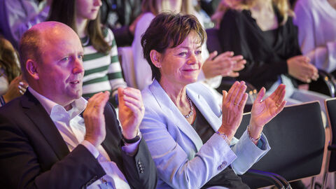 Ministerin Puttrich und Europastaatssekretär Becker