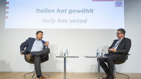 Wahlanalyse Dr. Thomas Gutschker mit Lorenzo Robustelli