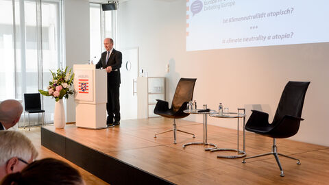 „Ist Klimaneutralität utopisch?“ – Europa im Gespräch mit Bischof em. Prof. Dr. Hein“