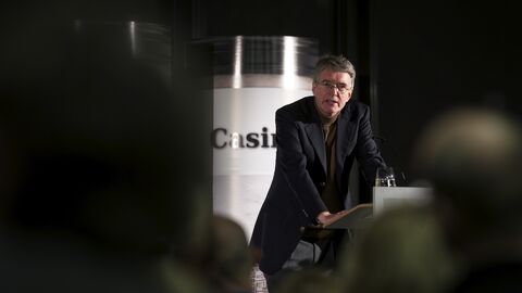 Zum Abschluss der Veranstaltung würdigte der Verfassungsrechtler Prof. Dr. Christian Waldhoff das Jubiläum 175 Jahre Paulskirche in einem kurzen Impulsvortrag