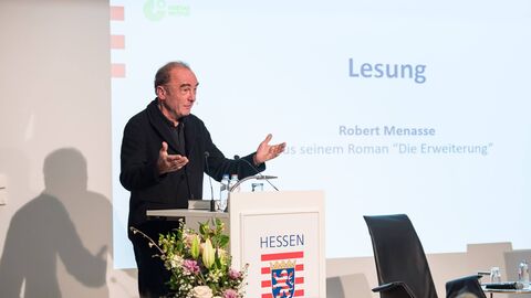 Lesung mit Robert Menasse aus seinem Roman „Die Erweiterung“