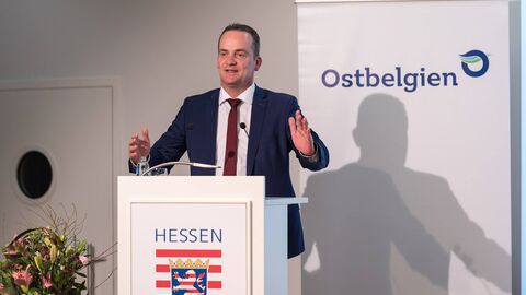 Oliver Paasch, Ministerpräsident der Deutschsprachigen Gemeinschaft Belgiens. Oliver Paasch, Ministerpräsident der Deutschsprachigen Gemeinschaft Belgiens.