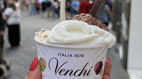 Abkühlung auf Reisen