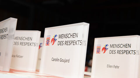 Auszeichnung Menschen des Respekts Auszeichnung Menschen des Respekts