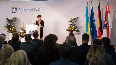 Das Schlusswort mit Europaministerin Lucia Puttrich Das Schlusswort mit Europaministerin Lucia Puttrich