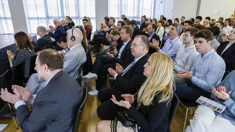 Ein Blick ins Publikum