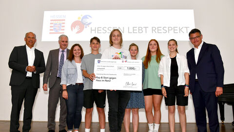 Ausgezeichnete Schülerwettbewerb Hessen lebt Respekt 