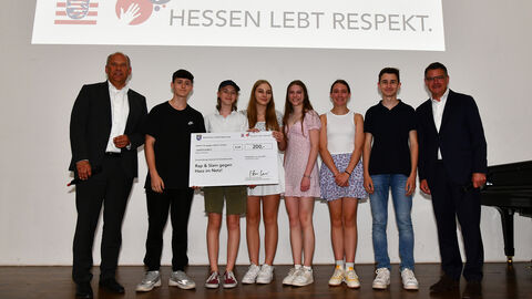 Ausgezeichnete Schülerwettbewerb Hessen lebt Respekt 