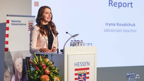 Erfahrungsbericht der ukrainischen Lehrkraft Iryna Kovalchuk  Erfahrungsbericht der ukrainischen Lehrkraft Iryna Kovalchuk