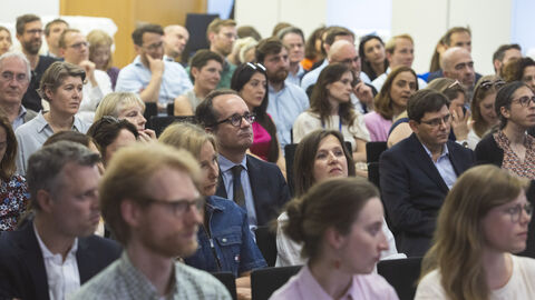 Ein Blick ins Publikum