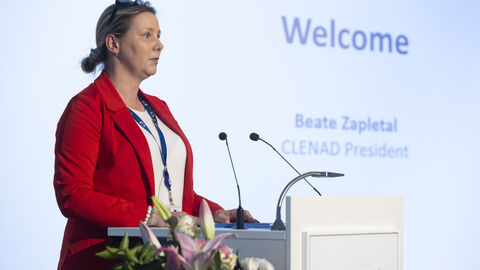 Beate Zapletal, CLENAD Präsidentin